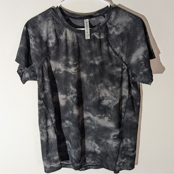 Athleta Tie Dye Crewneck lightweight Tshirt Women's size Small - Picture 1 of 6